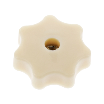 Sterngriffmutter M6 (elfenbein), Simson KR51/1, KR51/2, SD 50, SR4-1, SR4-2, SR4-3, SR4-4, SR50, SR80